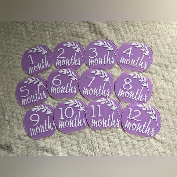 Baby Monthly Milestone Markers - Picture 5 of 6